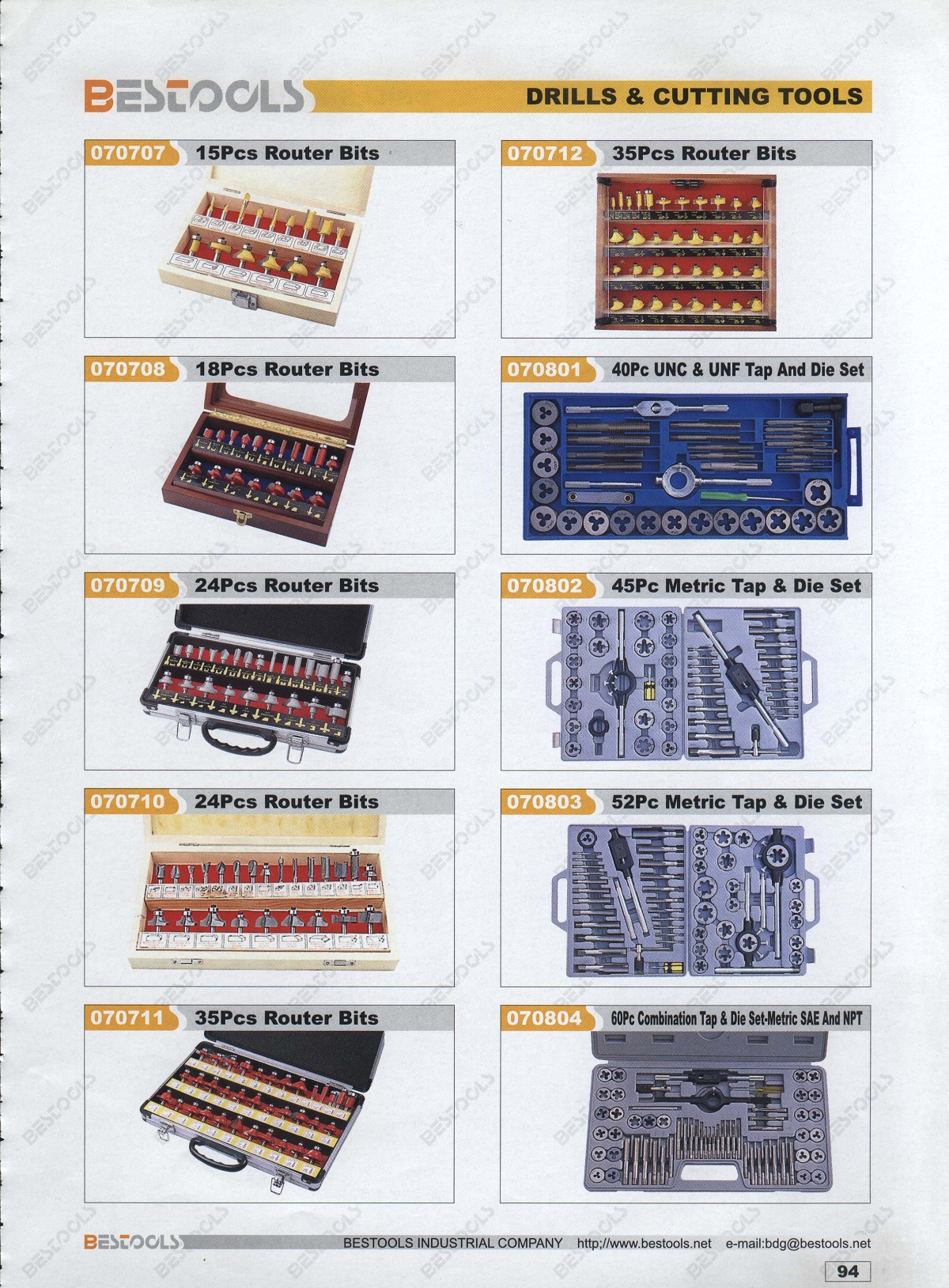 Drills & cutting tools