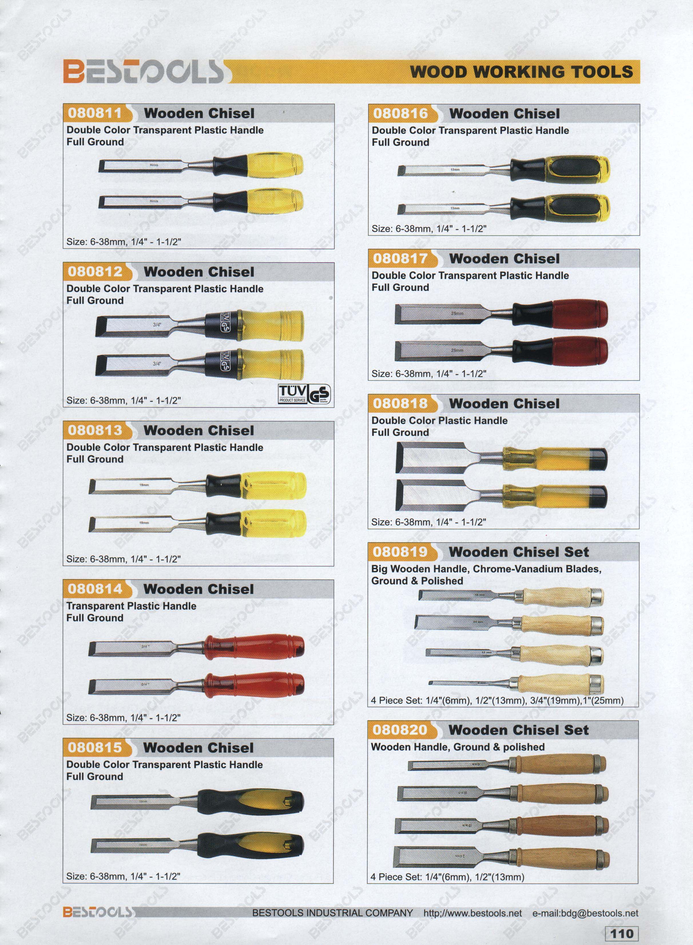 Wood Working Tools